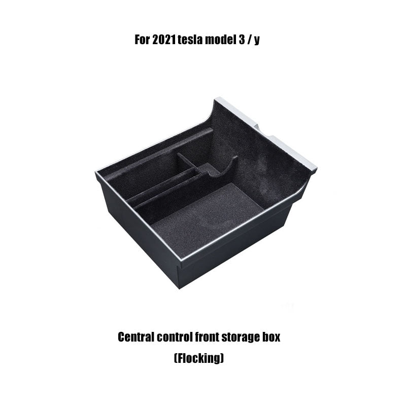 Tesla Model 3 - Y 2021 Armrest Storage Box for Car Center