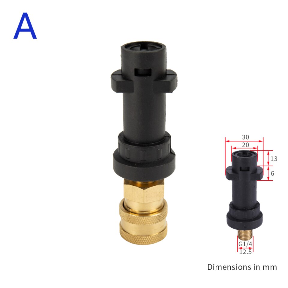 High-pressure cleaner adapter 1-4" for Karcher