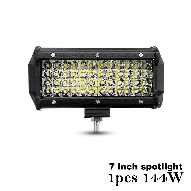 NLpear 12V 24V LED Bar Offroad Headlight Floodlight Combo LED Light Bar Work Light for Vehicles