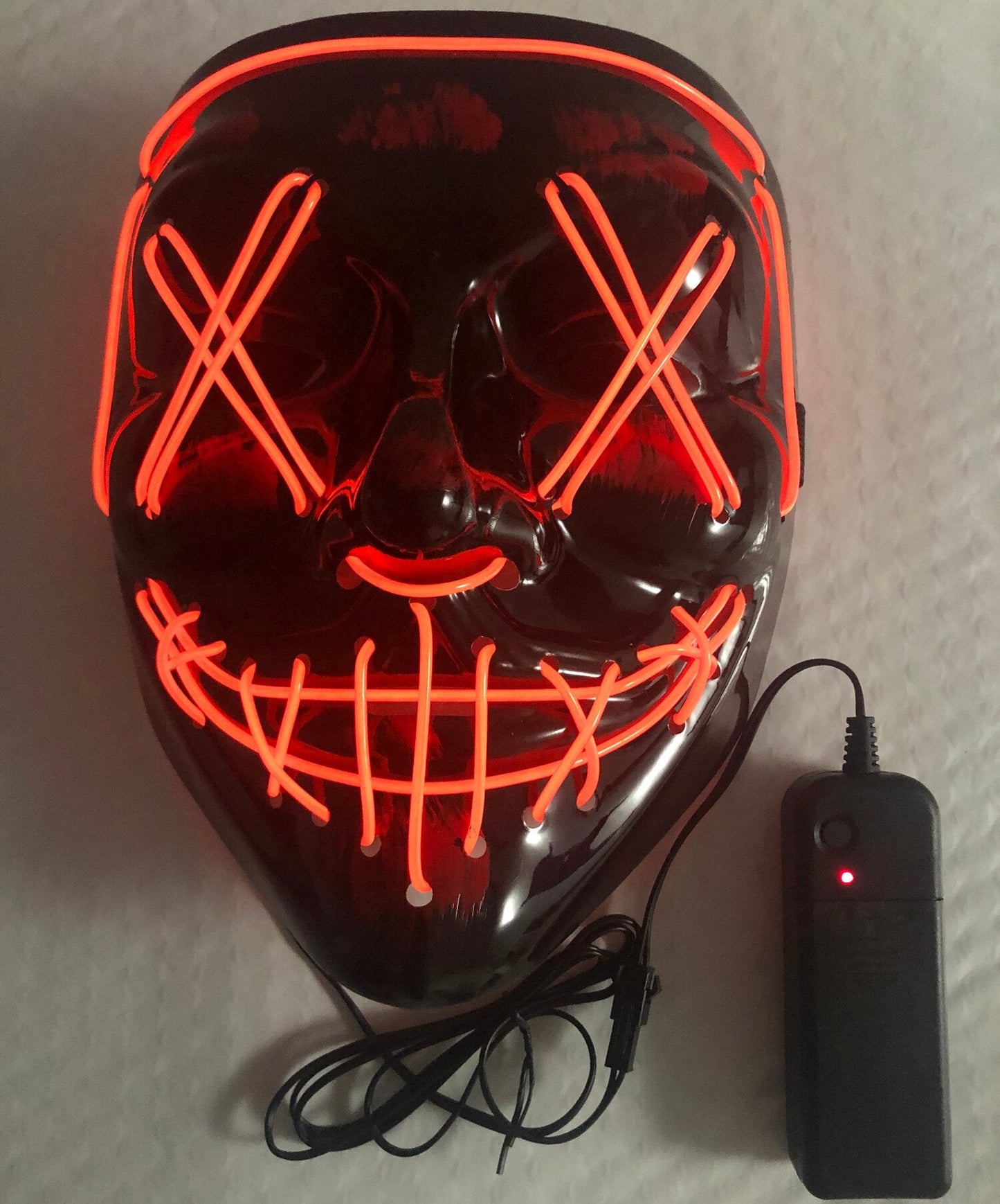 Monster Purge Maske mit LED Licht
