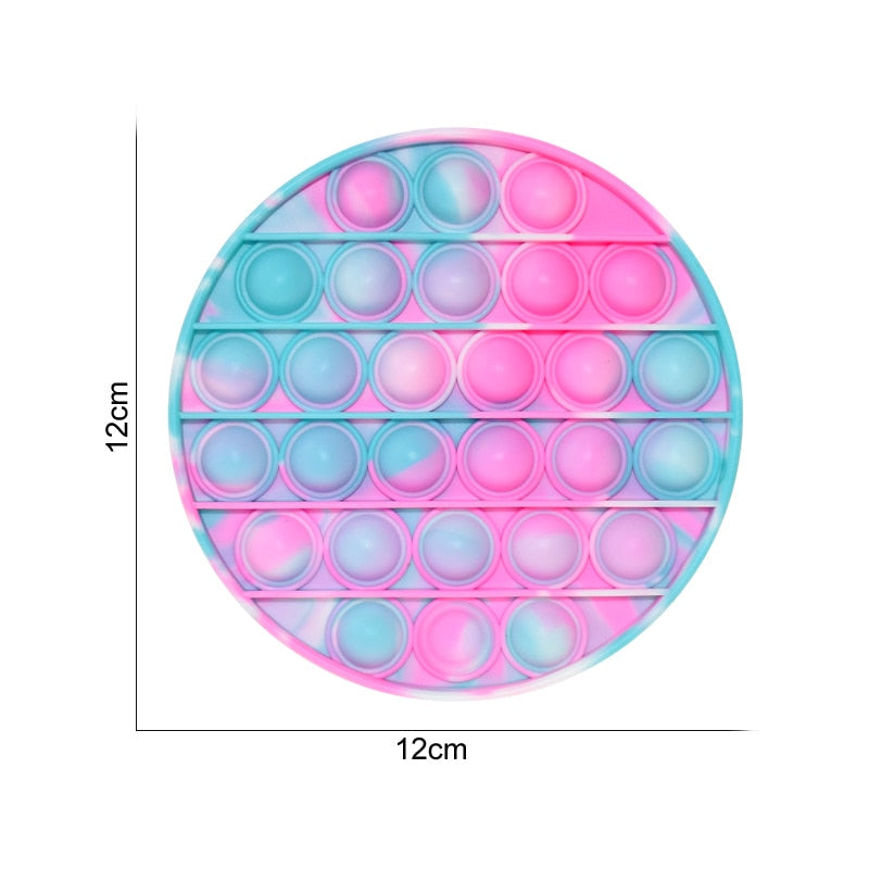 Regenbogen Push Bubble Popit Fidget