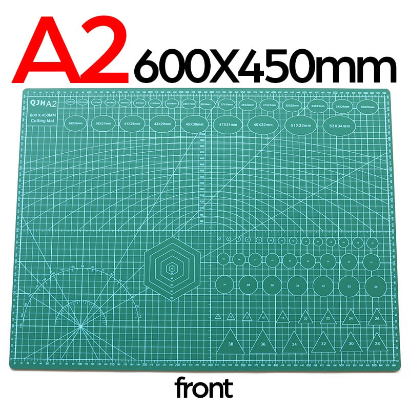 Professional self-healing PVC cutting mat, double-sided, Rotary Blade compatible