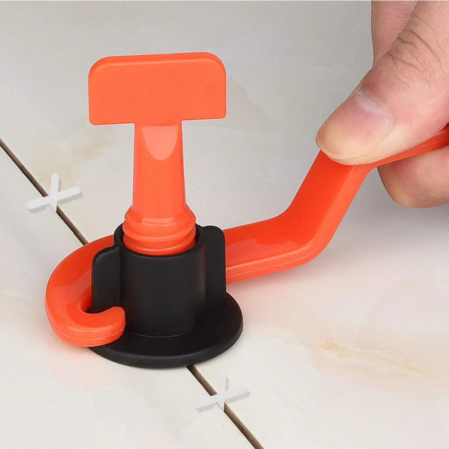 151pcs Reusable Tile Leveling System Wall Floor Tile Leveler Spacers with Wrench Tile Laying Anti Lippage Construction Tools