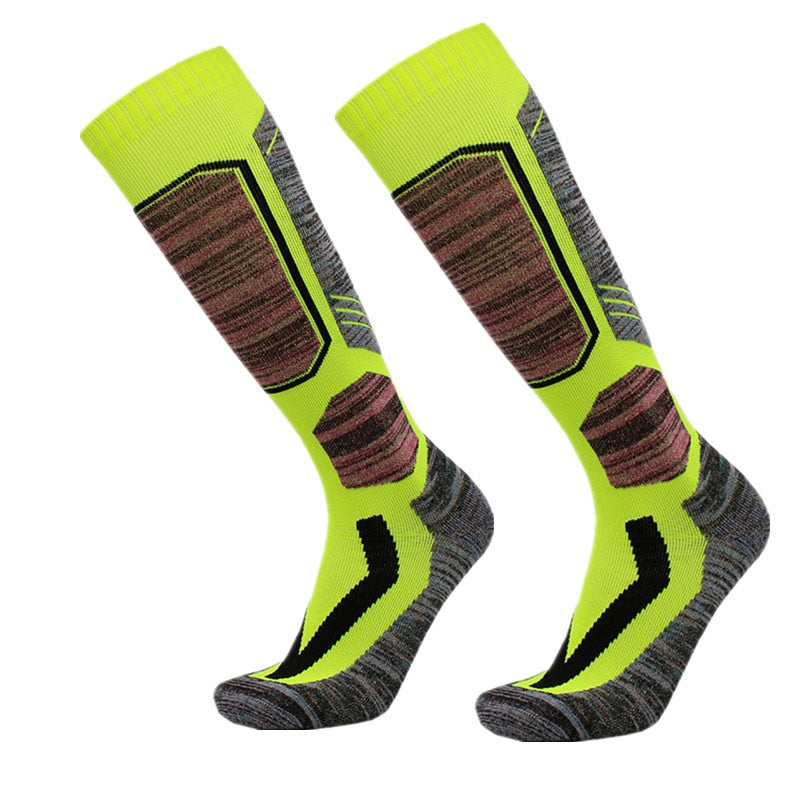 Winter Männer Frauen Warme Ski Socken Baumwolle Lange Dickere Snowboard Wandern Trekking Sport Thermosocken Thermosocken