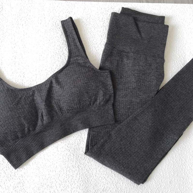 2PCS-Set Yoga Suit for Fitness Women