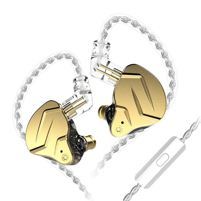 KZ ZSN Pro X Metallkopfhörer 1BA+1DD Hybrid HIFI Bass In-Ear-Monitor