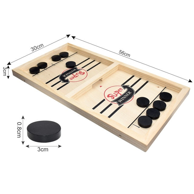 Tischhockey Sling Puck Brettspiel