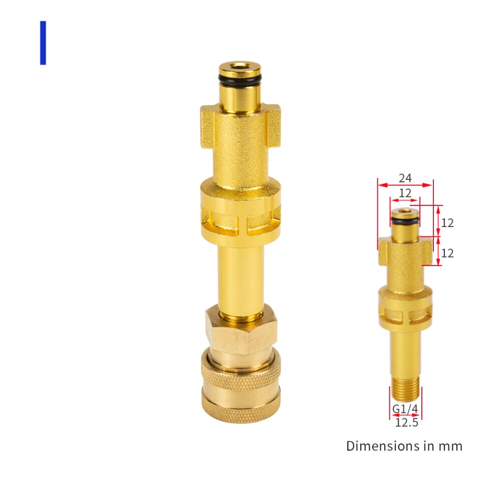 High-pressure cleaner adapter 1-4" for Karcher