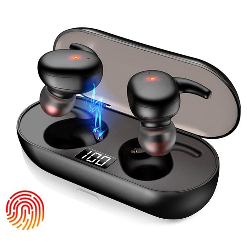 Q2 TWS Bluetooth Kopfhörer 5.0, wasserdicht, tiefer Bass, kabellos