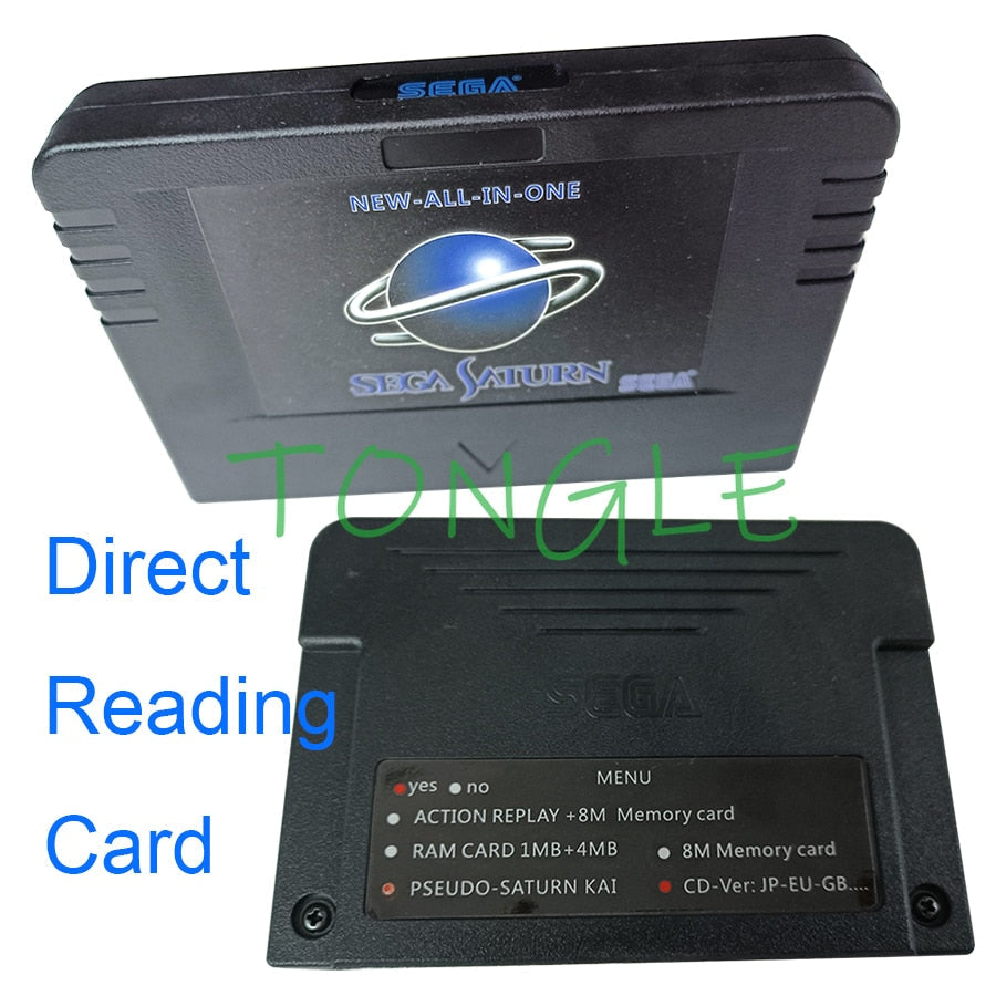 1 pc. New All In One Sega Saturn Game Card Pseudo-Saturn KAI, Pseudo-Kai 6.274, Action Replay Card, 4 MB Ram, 8 MB Storage