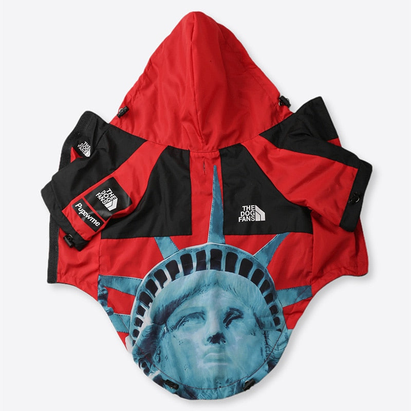Dog raincoat for small/large dogs