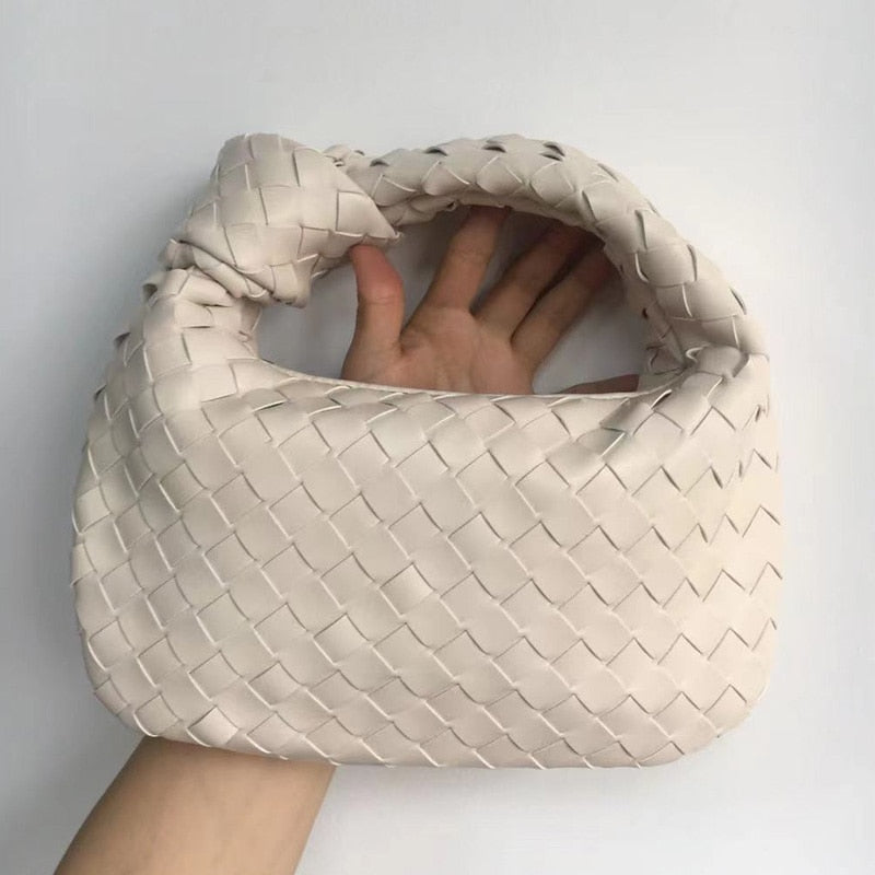 2021 Luxury Woven Leather Shoulder Bag