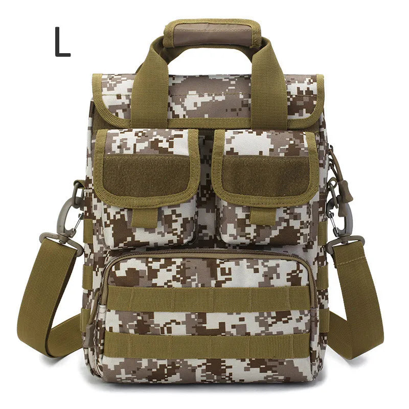 Men Tactical Handbag Laptop Military Shoulder Crossbody Bags Camouflage Molle Hunting Camping Sport XA318D