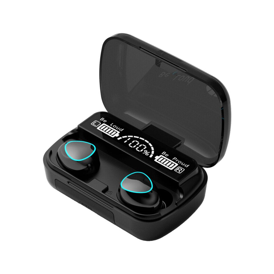 3500mAh TWS Bluetooth Kopfhörer 9D Stereo Sport wasserdicht Headsets mit Mikrofon