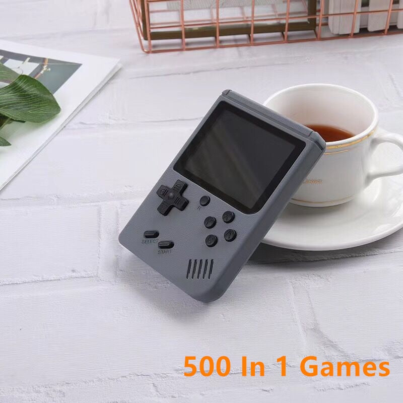 500 Spiele MINI Retro Video Konsole Handheld-Spiel