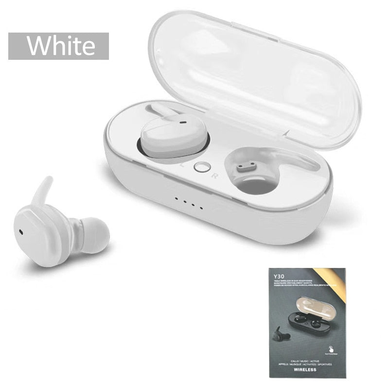 Y30 TWS Wireless fone Bluetooth Earphone Noise Cancelling Headset HiFi Stereo Sound In-Ear Earbuds for Xiaomi