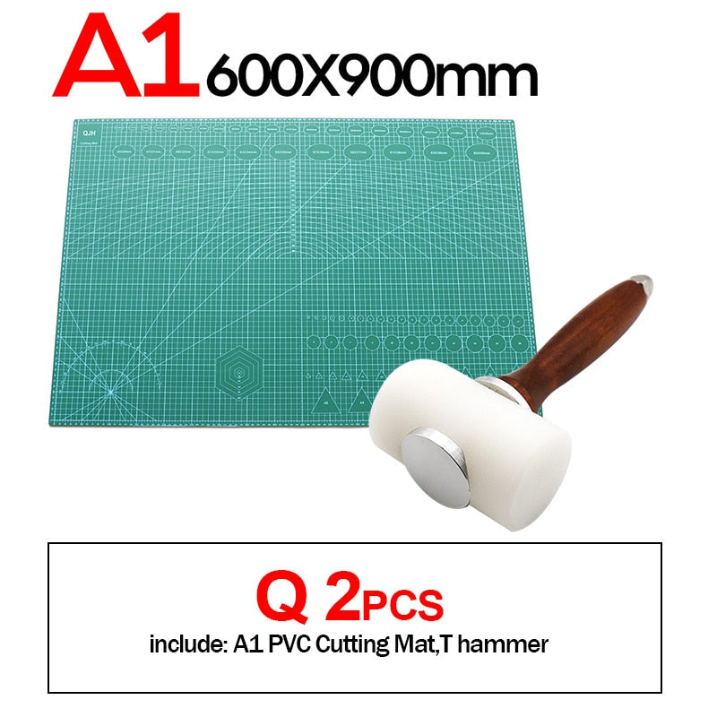 Professional self-healing PVC cutting mat, double-sided, Rotary Blade compatible