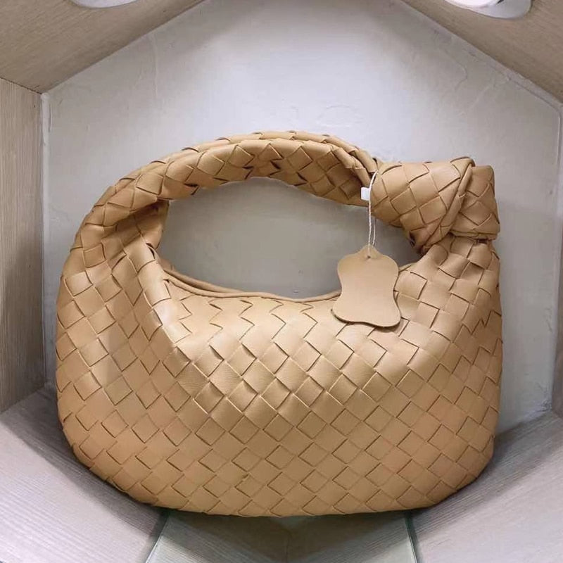 2021 Luxury Woven Leather Shoulder Bag