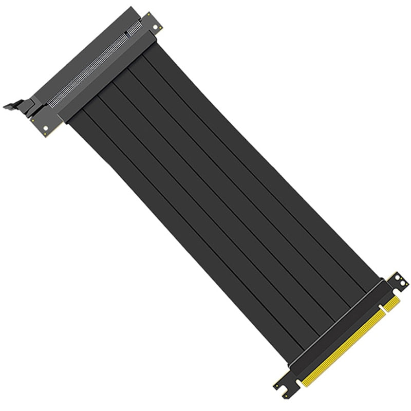 PCIe X16 Riser Cable for Graphics Card - Shielded, Antijam - GPU AXYB