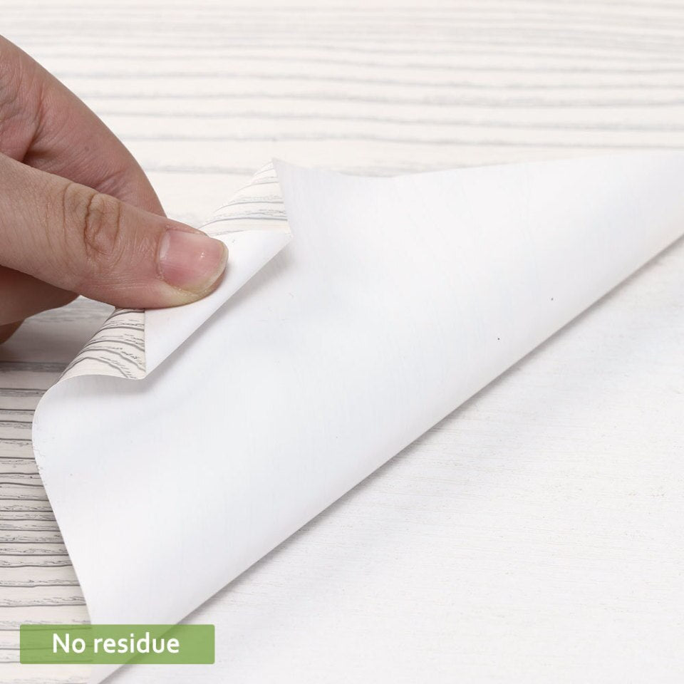 1 pc. Modern floor sticker wood grain PVC waterproof self-adhesive wall decoration wallpaper kitchen living