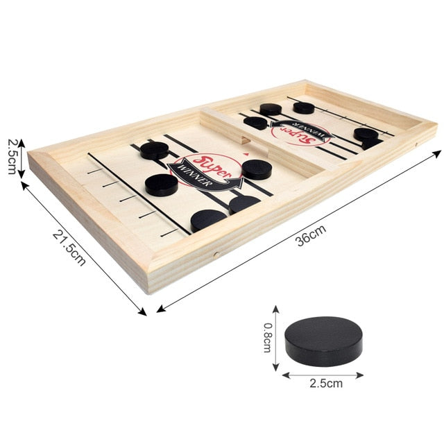 Tischhockey Sling Puck Brettspiel