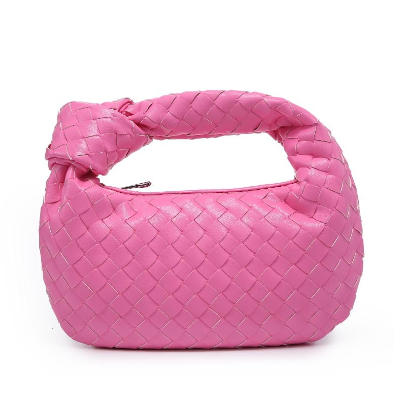 2021 Luxury Woven Leather Shoulder Bag
