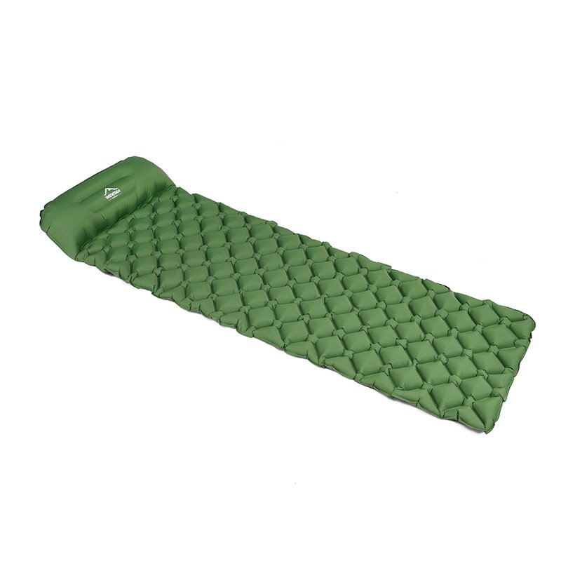 Inflatable Camping Sleeping Bag &amp; Air Mattress
