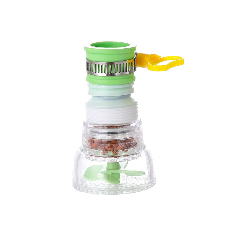 360° adjustable faucet filter