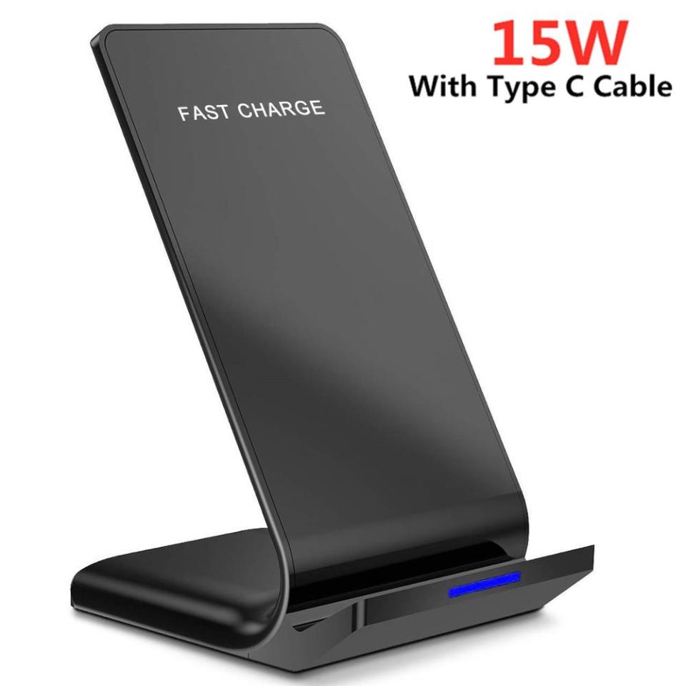 30W Qi Charging Station iPhone 12 11 Pro X XS Max XR 8 Samsung S20 S10 Note 20 Fast Charging Dock Phone Holder