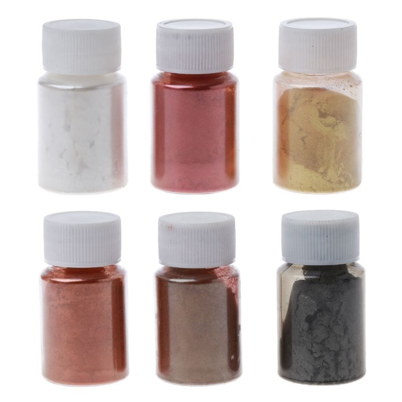 24 pcs. DIY pearl mica epoxy resin dye