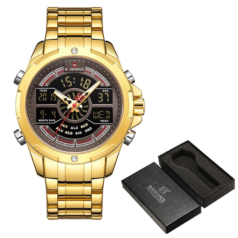 NAVIFORCE Watches Men Luxury Business Quartz