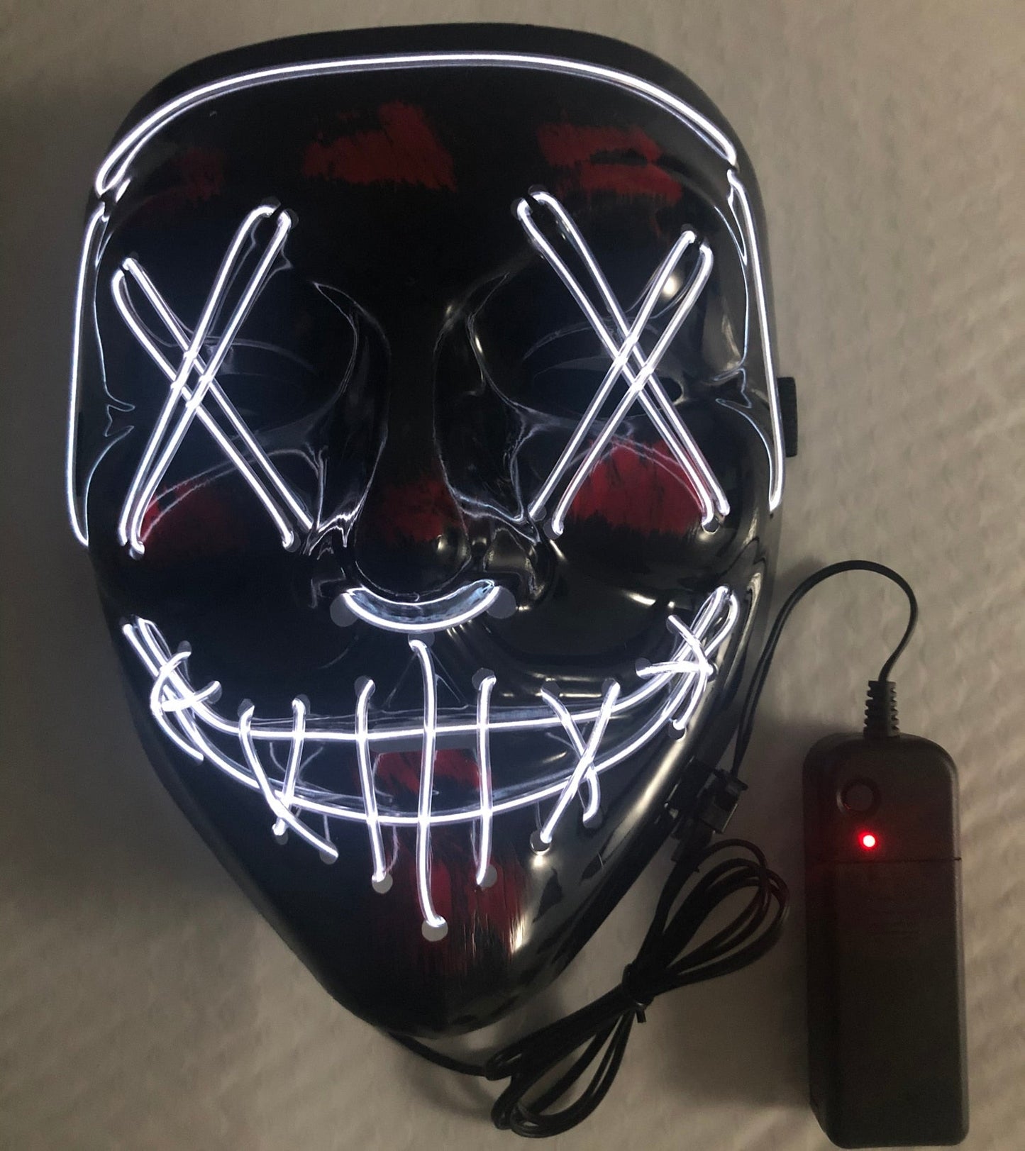 Monster Purge Maske mit LED Licht
