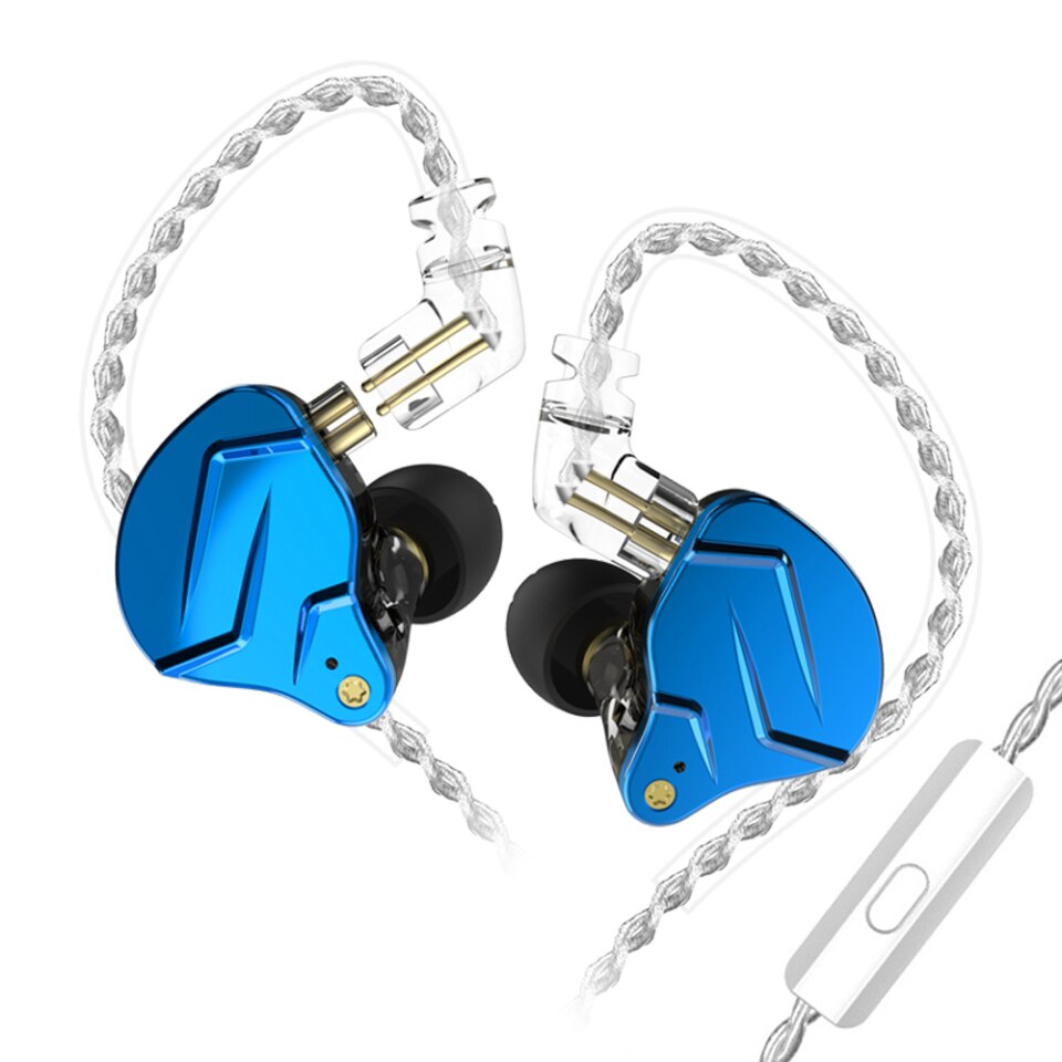 KZ ZSN Pro X Metallkopfhörer 1BA+1DD Hybrid HIFI Bass In-Ear-Monitor