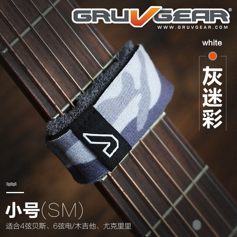 Gruv Gear FretWraps - Schnurschlagdämpfer für Bass, Akustikgitarre, Ukulele - Einzelpackung