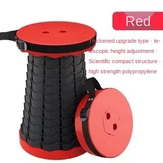 Versenkbarer Hocker Klappbarer Hocker Outdoor Tragbarer Hocker Klappstuhl Camping Hocker