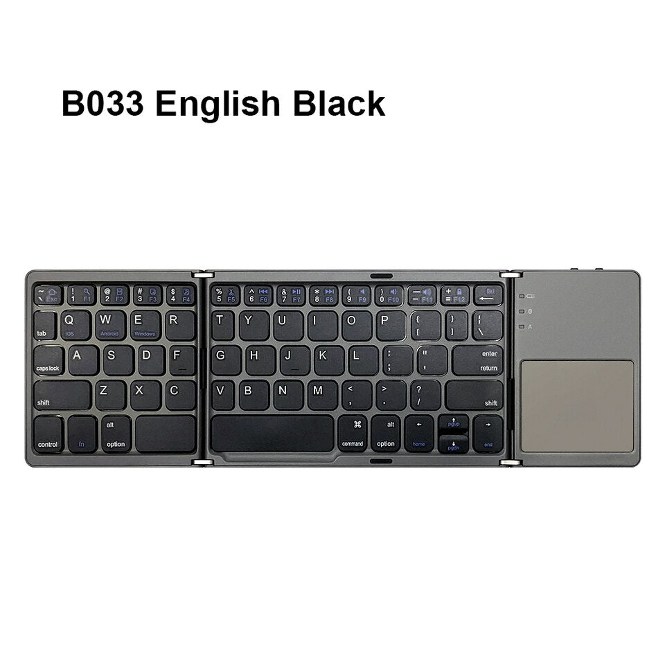 AVATTO Mini Bluetooth Keyboard with Touchpad for Windows, Android, IOS