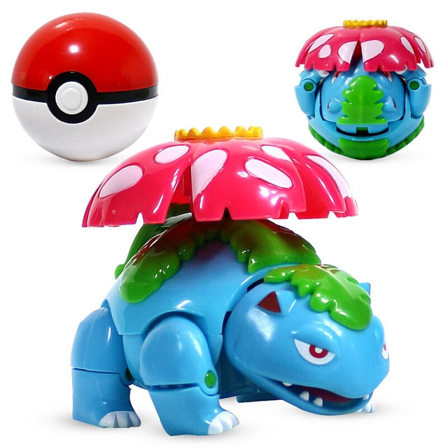 Pokemon Toy Set Pikachu Charmander Mewtwo Lunala Action Figure Anime Model