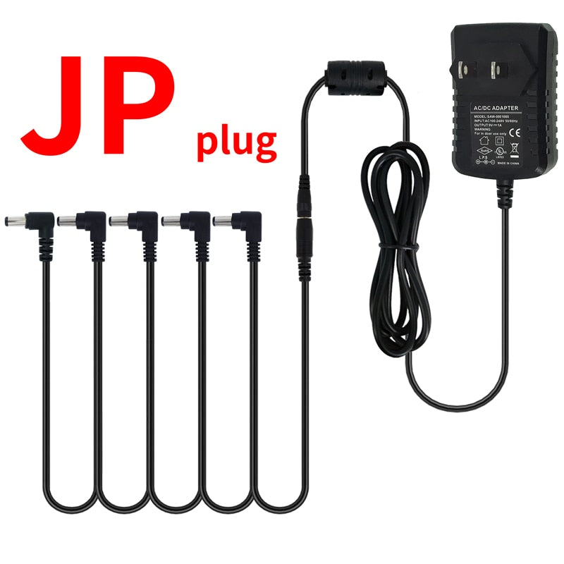 5-Wege-E-Gitarren-Effektpedal Stromzubehör