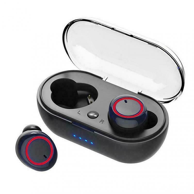 Casque Bluetooth Y50 TWS avec microphone et boîtier de charge