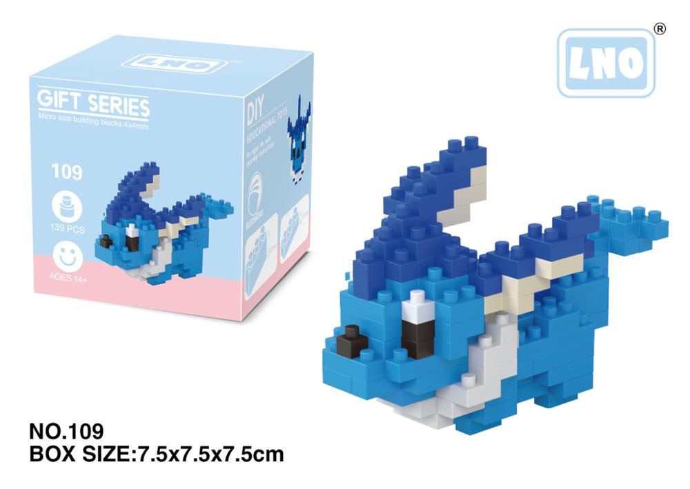 POKEMON Bauklötze Action-Figur Granulat