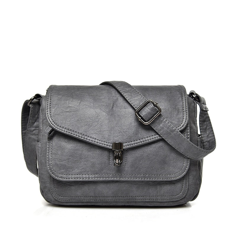 Fashion women leather shoulder bags - high quality