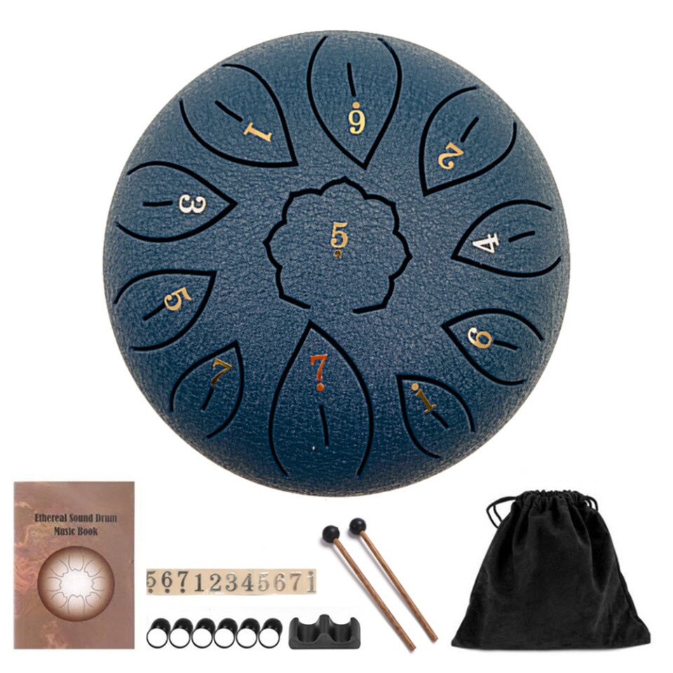 8-11 Tongue Drum Tuning 6" Steel Tongue Drum Kits
