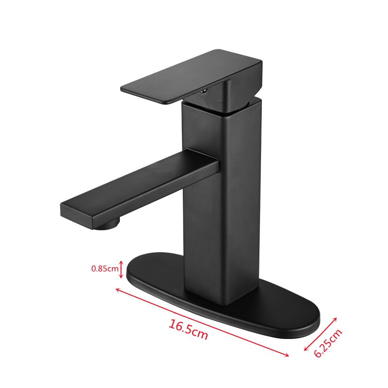 SOGANRE Wash Basin Faucet Matt Black
