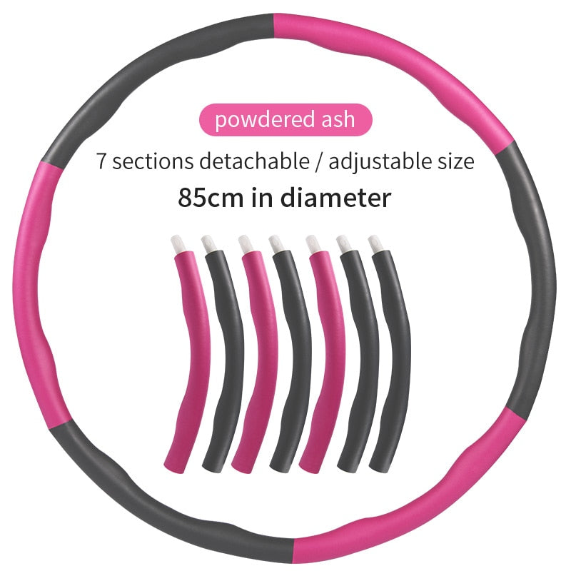 Exercice abdominal Hula Hoop pondéré - Fitness Core Strength Hoola