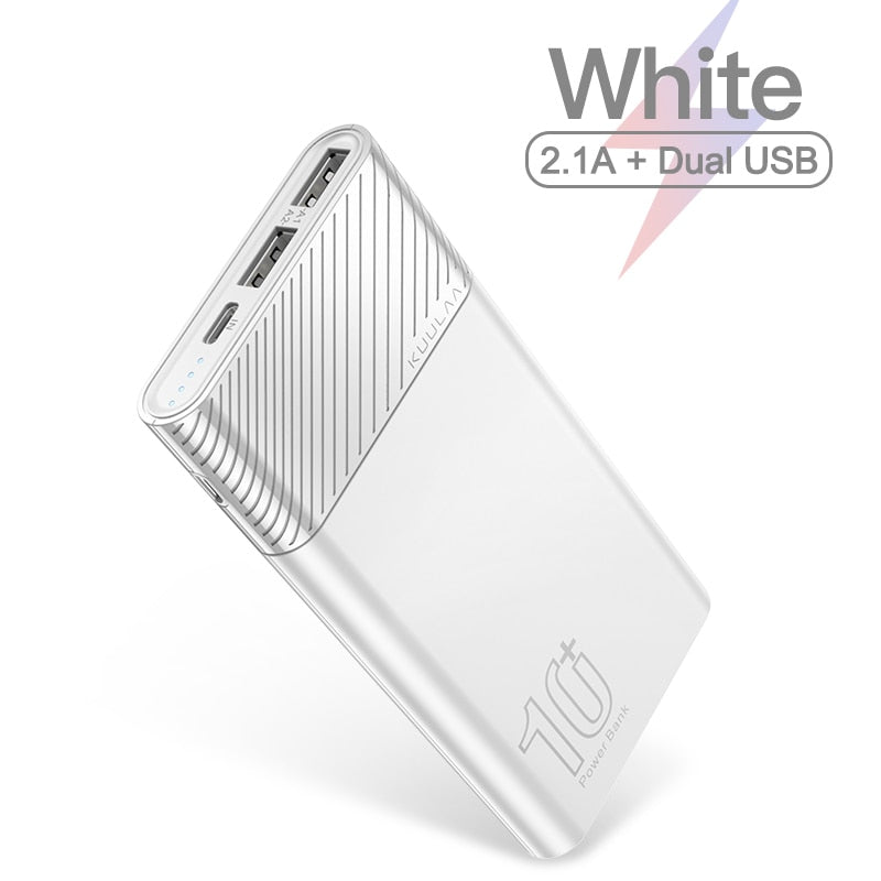 KUULAA Power Bank 10000mAh QC PD 3.0 PoverBank for Xiaomi Mi 10