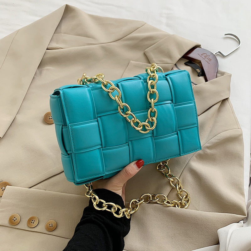 Green Luxury Shoulder Bag for Women