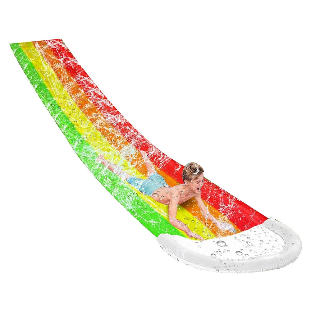 Regenbogen-Rutsche
