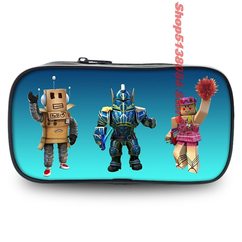 ROBLOX Stiftemäppchen Twill Segeltuch mit Reißverschluss