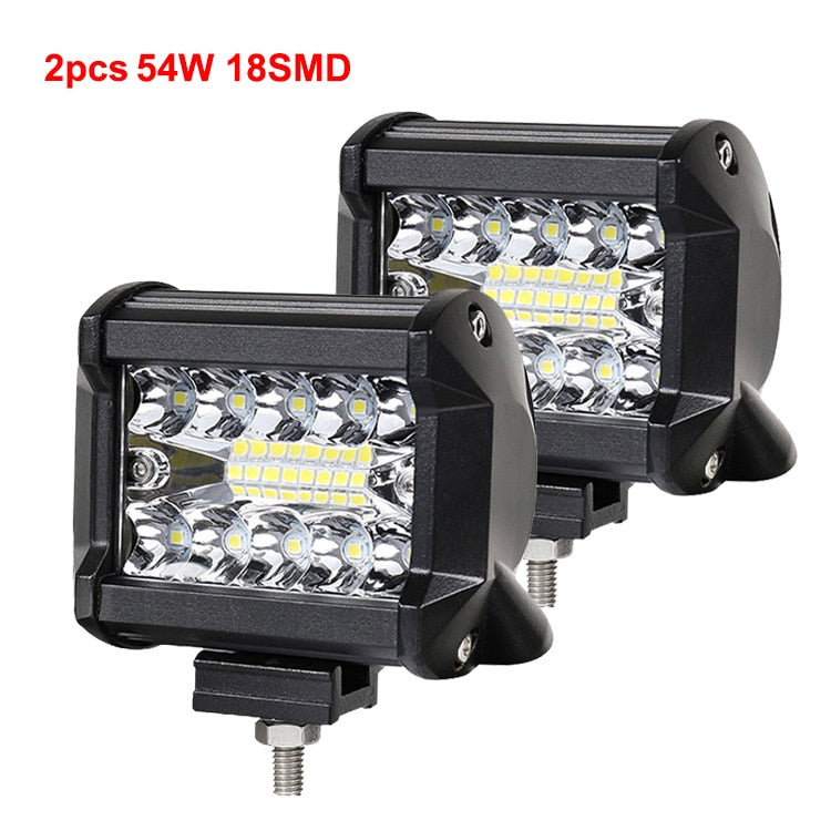 NLpear 12V 24V LED Bar Offroad Headlight Floodlight Combo LED Light Bar Work Light for Vehicles
