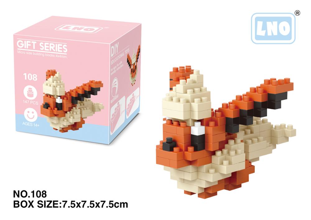POKEMON Bauklötze Action-Figur Granulat